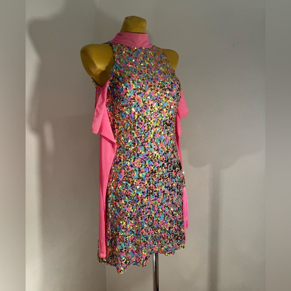 New latin dance dress